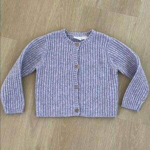 Zara Kids Purple Cardigan